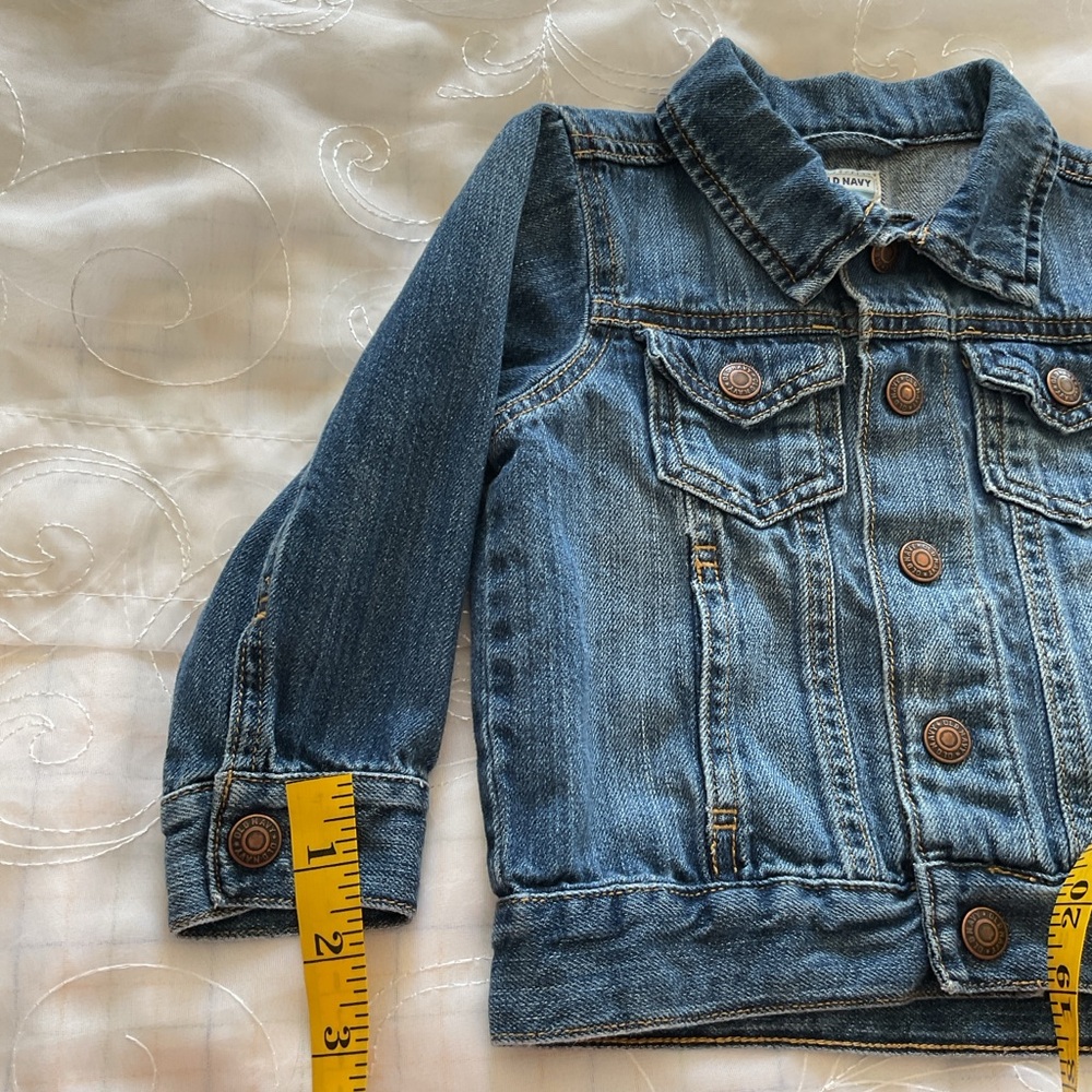 Old Navy Toddler Blue Size 18/24 Month Jean Style Jacket - Picture 10 of 13